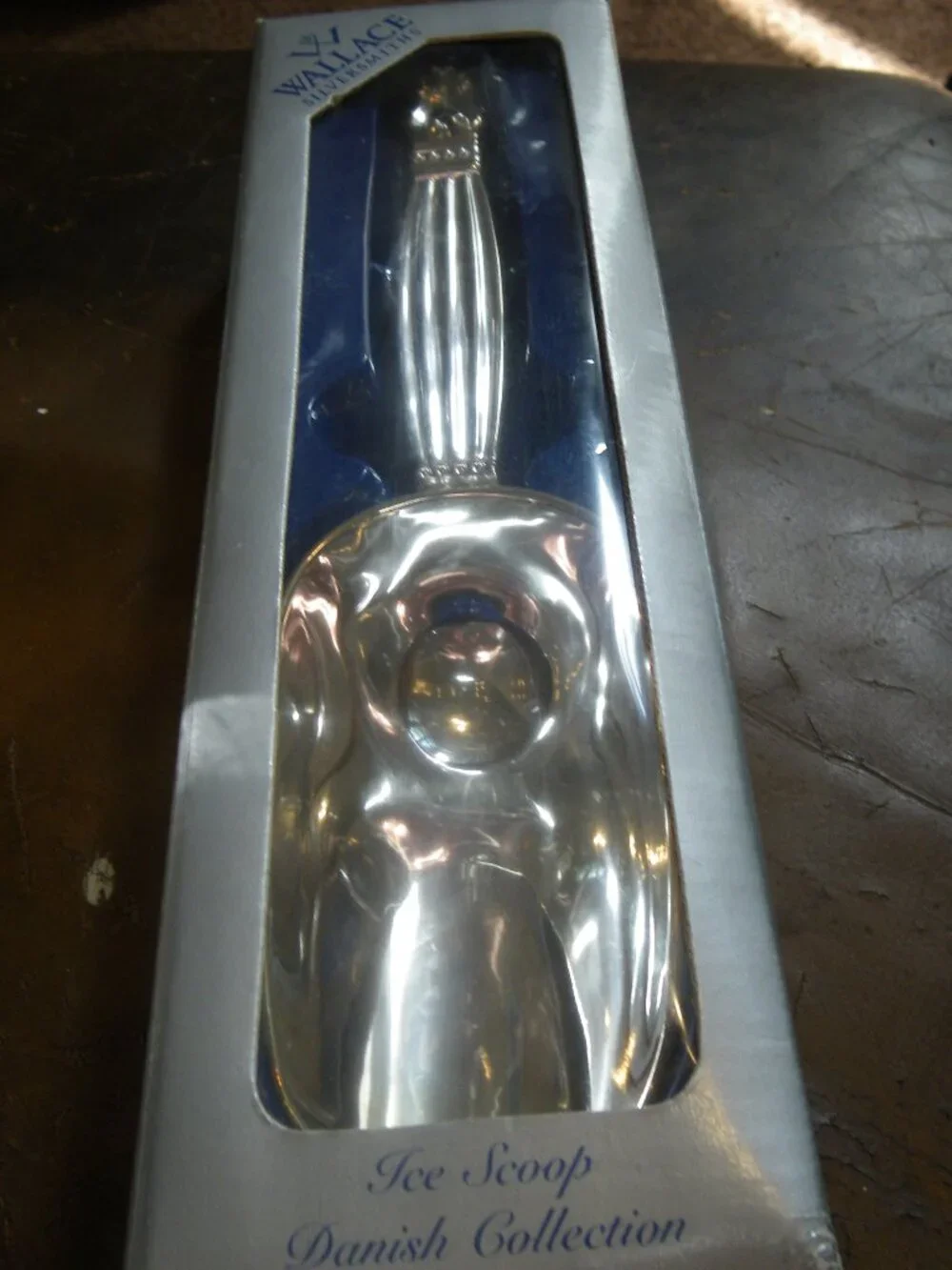 Wallace Silversmiths Ice Scoop Danish Collection – Brand New!
